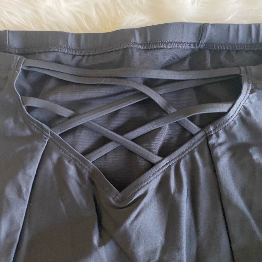 Torrid high waisted lattice back swim briefs, Sz. 2X - Picture 4 of 8